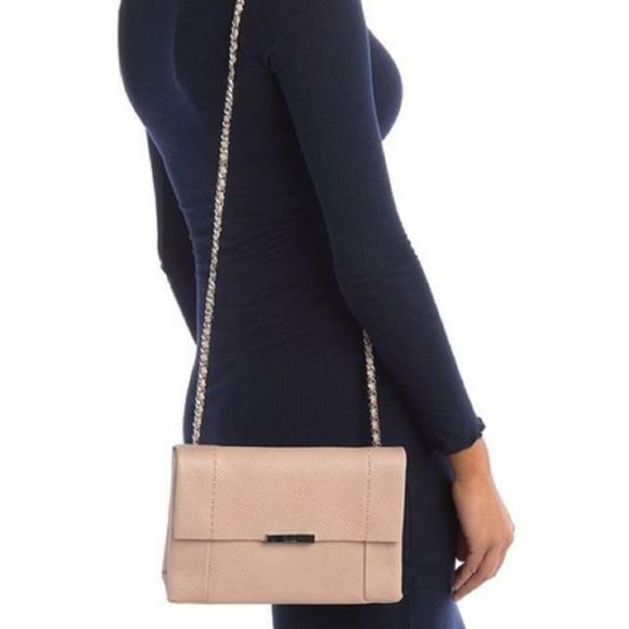 NEW. π Ted Baker - Clarria Soft Leather Clutch - pale pink - Picture 2 of 14